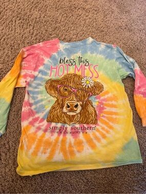 Simply southern long sleeve kids shirt